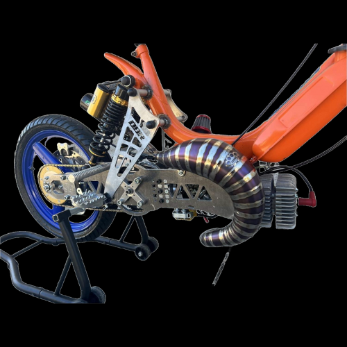 Marmitta Titanio MX30 Multicolor - Piaggio e GileraPiaggio e Gilera - DBR Factory