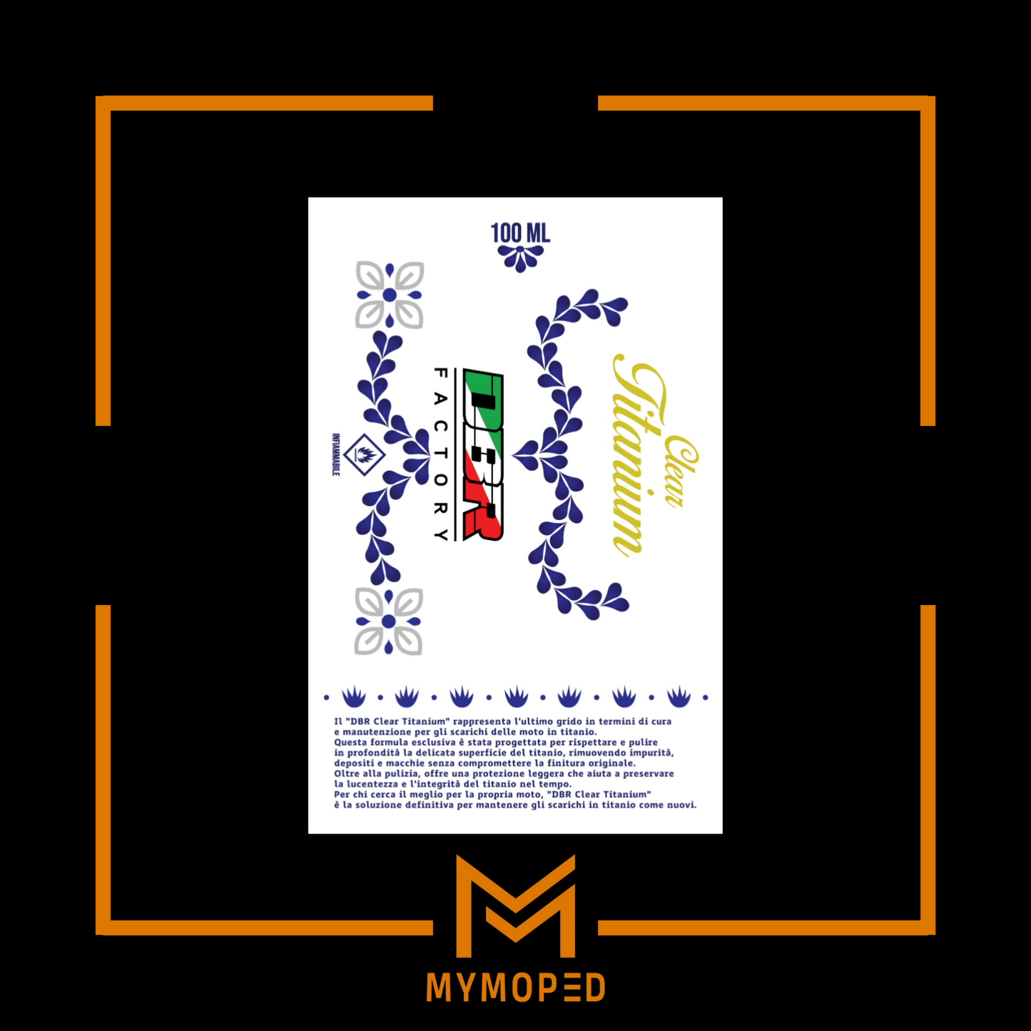 DBR Clear Titanium - MyMoped