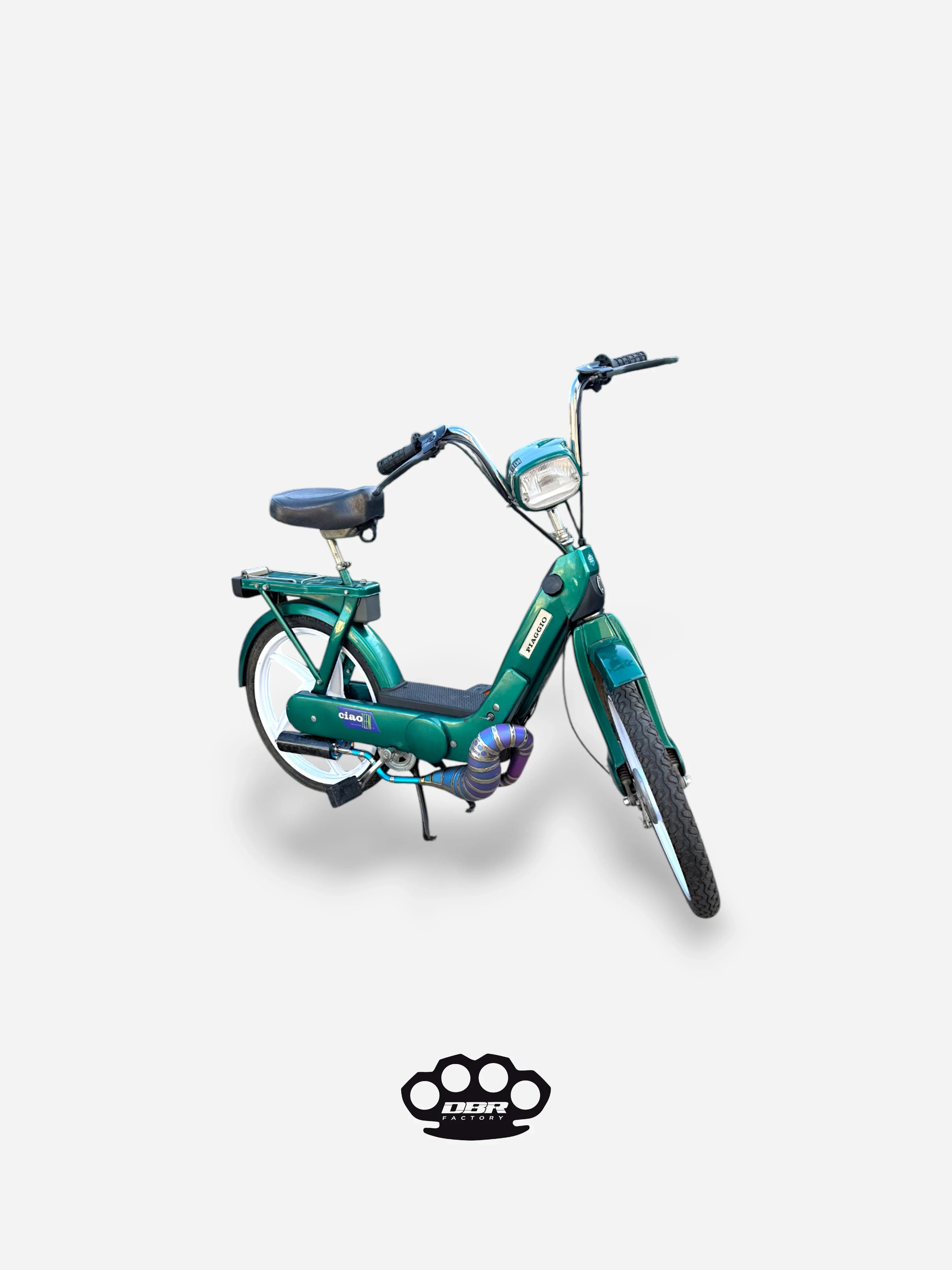 Marmitta Titanio Wyvern Multicolor - Piaggio e Gilera - DBR Factory