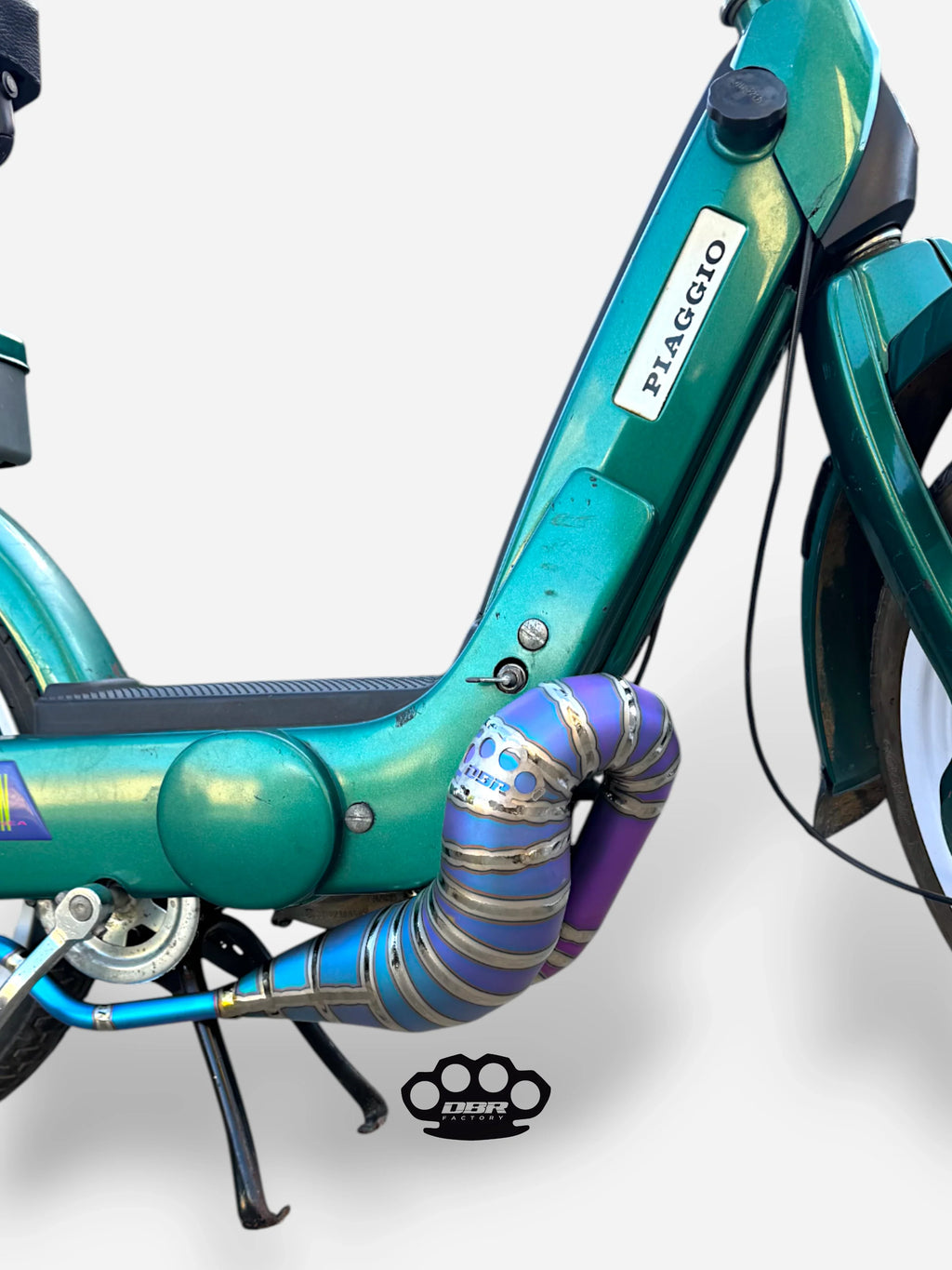 Marmitta Titanio Wyvern Multicolor - Piaggio e Gilera - DBR Factory