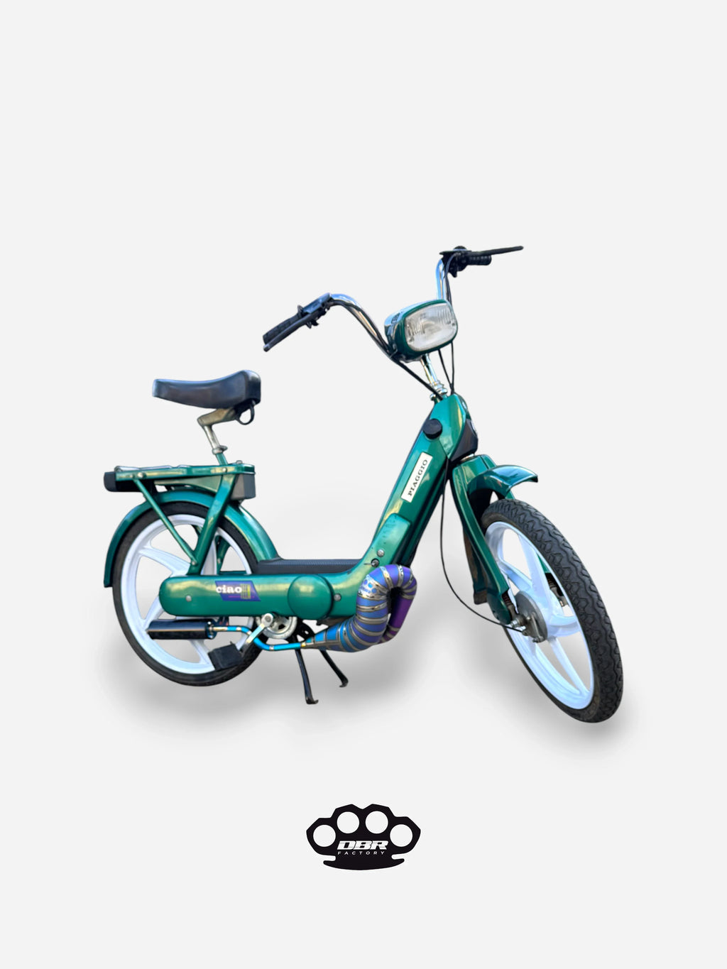 Marmitta Titanio Wyvern Multicolor - Piaggio e Gilera - DBR Factory