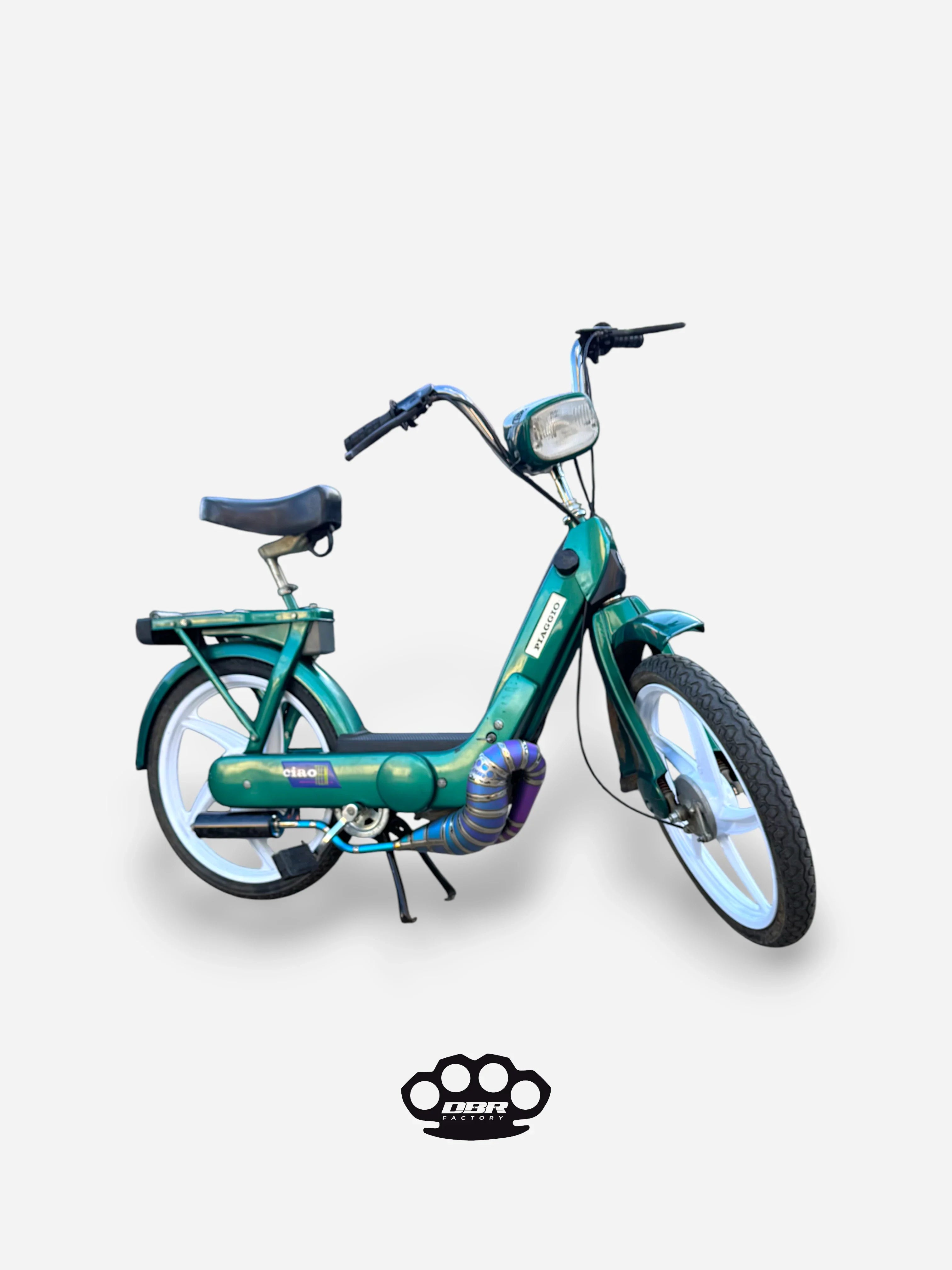 Marmitta Titanio Wyvern Multicolor - Piaggio e Gilera - DBR Factory