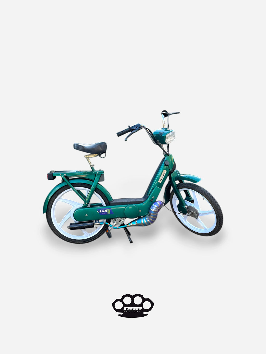 Marmitta Titanio Wyvern Multicolor - Piaggio e Gilera - DBR Factory