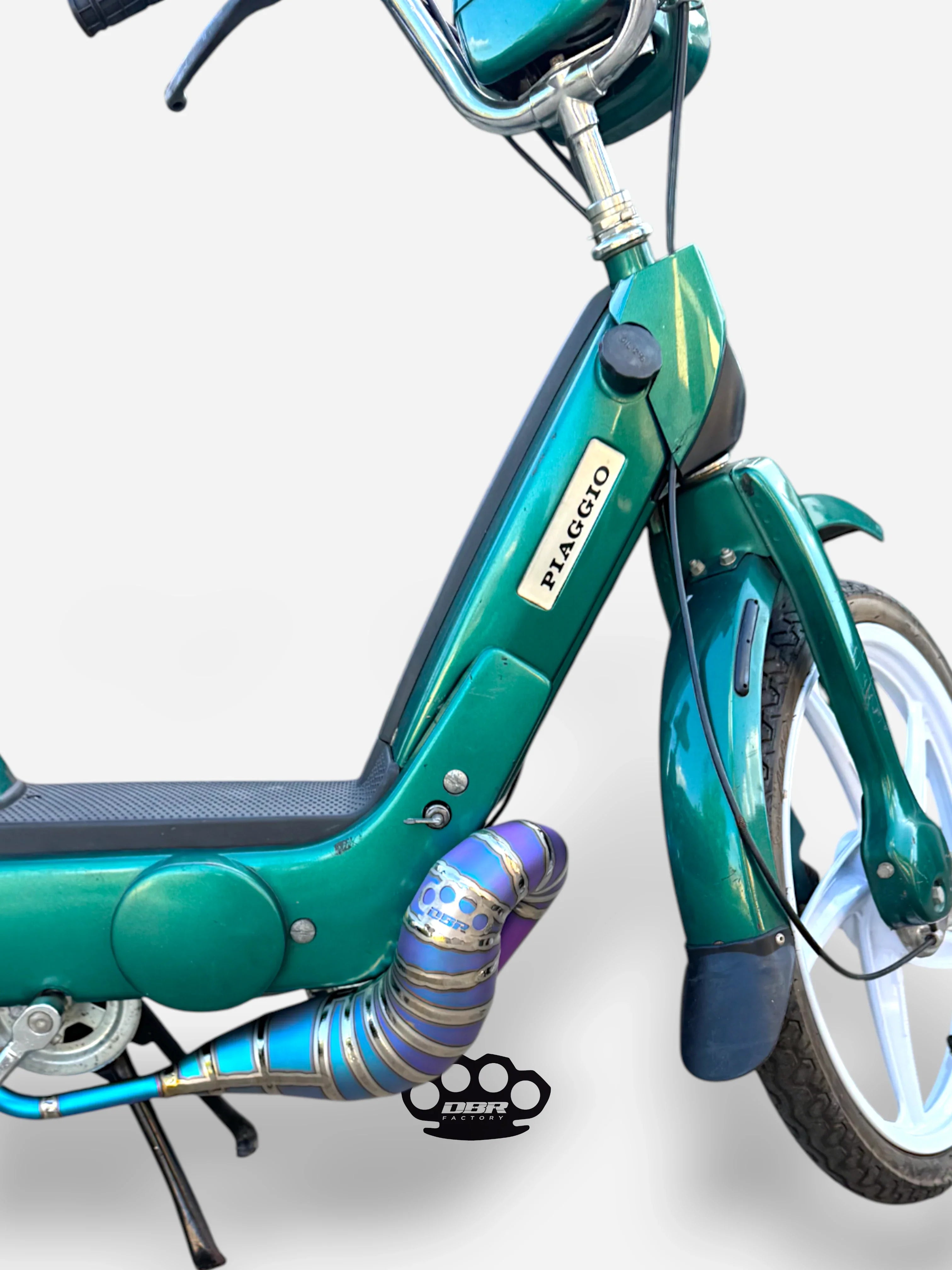 Marmitta Titanio Wyvern Multicolor - Piaggio e Gilera - DBR Factory