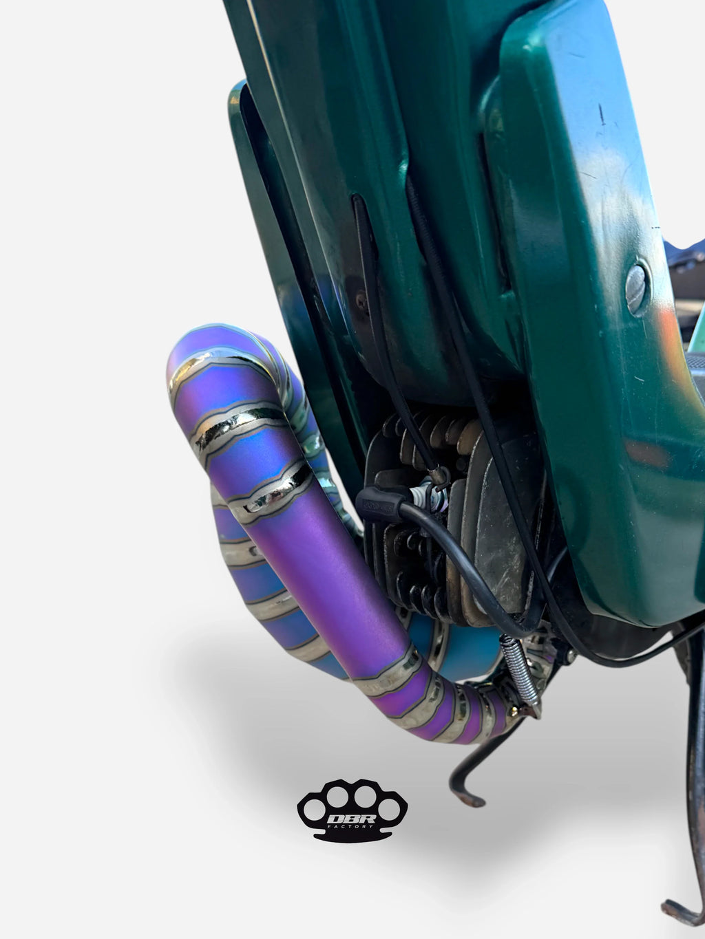 Marmitta Titanio Wyvern Multicolor - Piaggio e Gilera - DBR Factory
