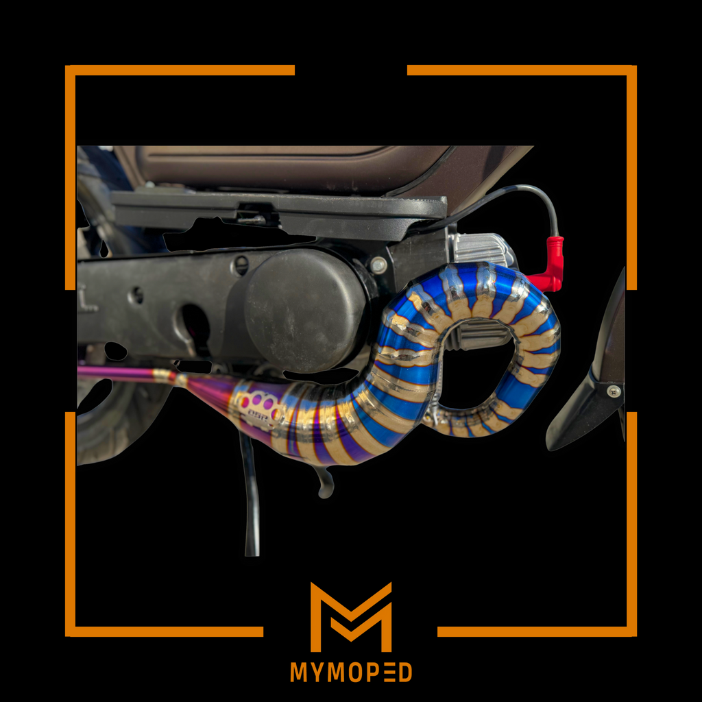 Scarico DBR Wyvern Titanium Multicolor - MyMoped