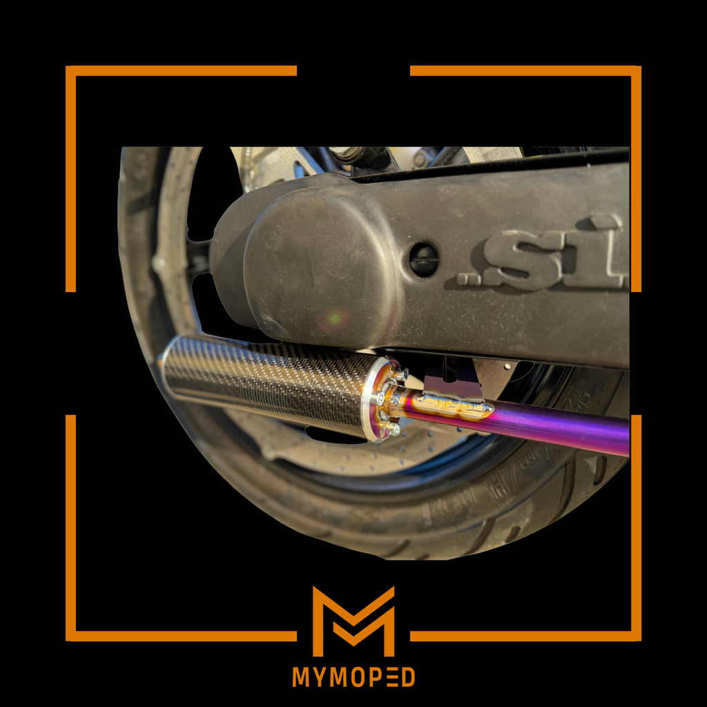 Scarico DBR Wyvern Titanium Multicolor - MyMoped