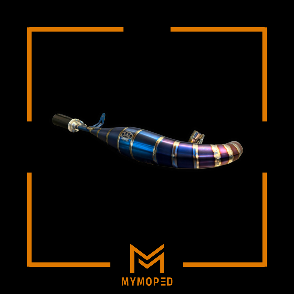 Scarico GP04 Titanium Multicolor - MyMoped