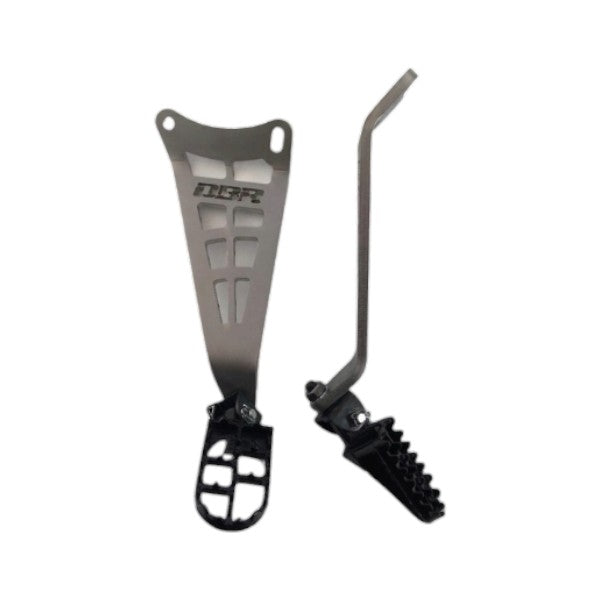 Kit Pedane in Acciaio Inox per Piaggio Bravo e Si - DBR Factory