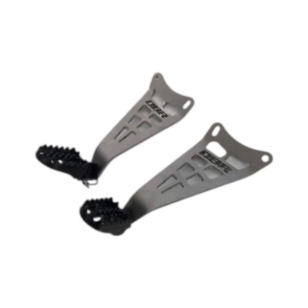 Kit Pedane in Acciaio Inox per Piaggio Bravo e Si - DBR Factory